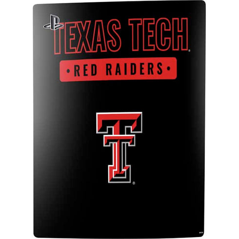 Texas Tech University TT Red Raiders PS5 Digital Edition Console Skin
